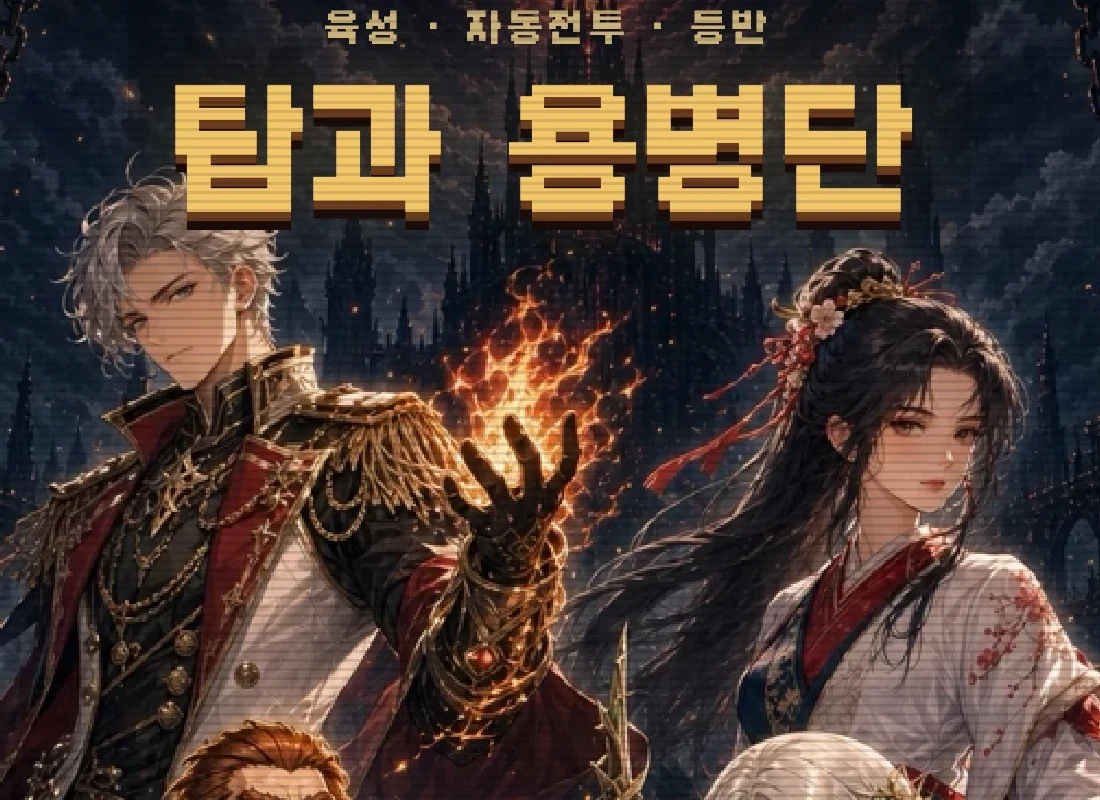 첫 화면은 키 아트와 「이어하기」 하나입니다